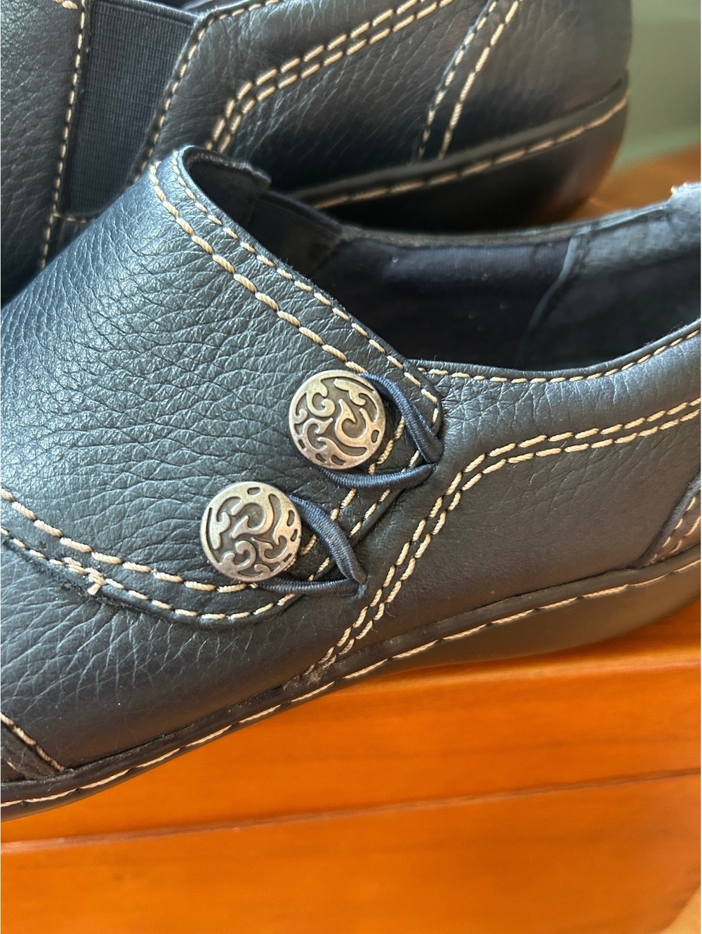 Clarks Bendable Ashland Alpine Navy Blue Women’s Size 7 (New Without Tags) - Picture 3 of 7